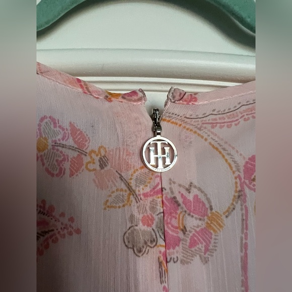 Tommy Hilfiger pink midi dress - Picture 7 of 7